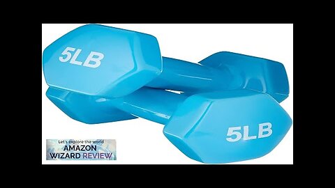 Amazon Basics Vinyl Coated Hexagon Workout Dumbbell Hand Weight Set Review