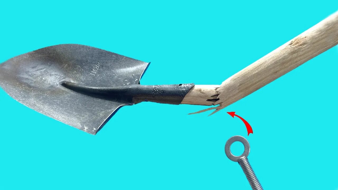 Secret only 1% know! Broken shovel now becomes a useful tool