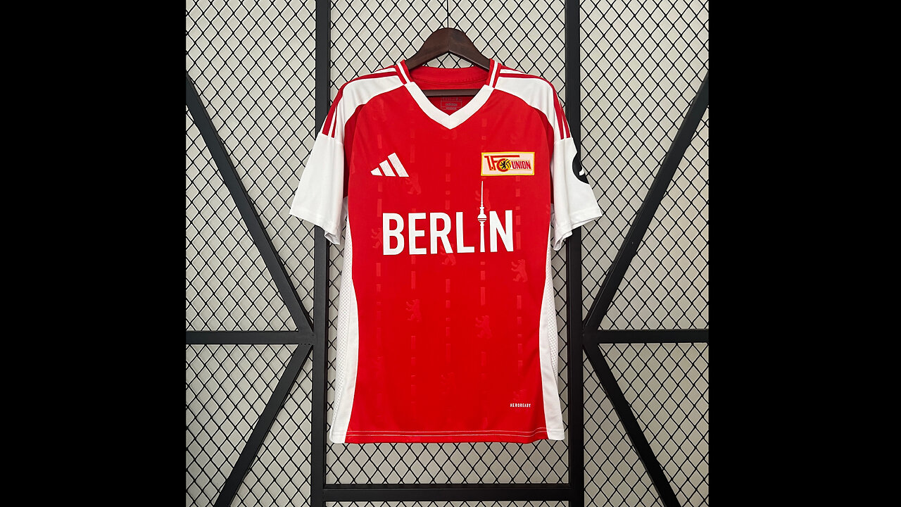 👉🏻⚽️2024/25 Union Berlin Home Adult Kit