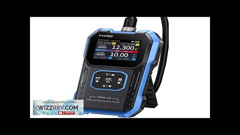 FNIRSI HRM-10 Battery Voltage Internal Resistance Tester 18650 High-precision AC Acid Review