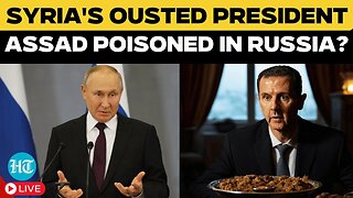 Assassination attempt on Bashar al-Assad who is in exile in Russia: Poisoned by deadly poison