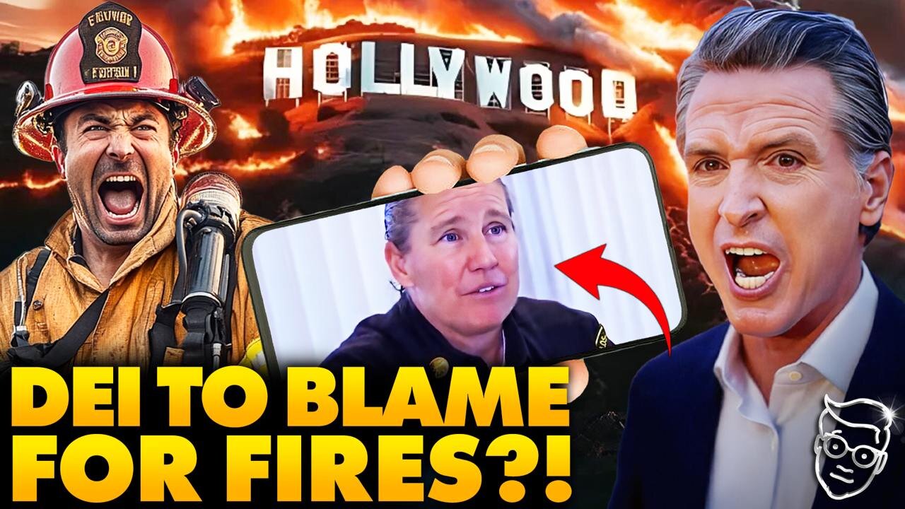 Los Angeles DEI Fire Chief EXPOSED as Palisades Fire RAGES in Across California 🔥 | 'Newsom FAILED'