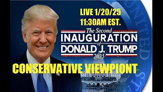 LIVE EVENT: 1/20/25 @ 11:30AM EST. THE INAUGURATION OF DONALD J TRUMP AS THE 47TH PRESIDENT!!