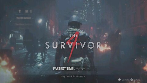 Resident Evil 2 : The Fourth Survivor Mode Complete