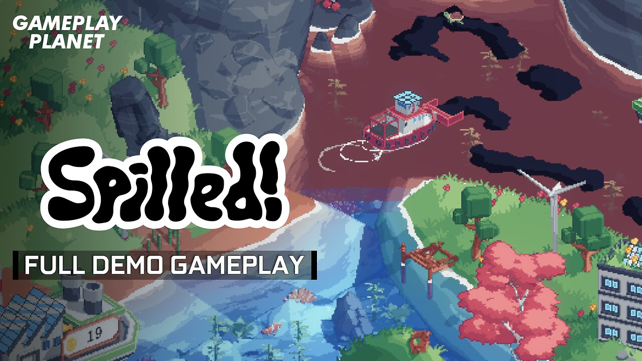Spilled! - Full Demo Gameplay (No Commentary)