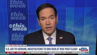 Rubio Defends Trump’s Handling of the Ukraine War: Negotiations Are the Only Way Forward