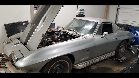 Marine Vet - Barn Find 1967 Corvette Restomod - What are my plans? - Episode 3