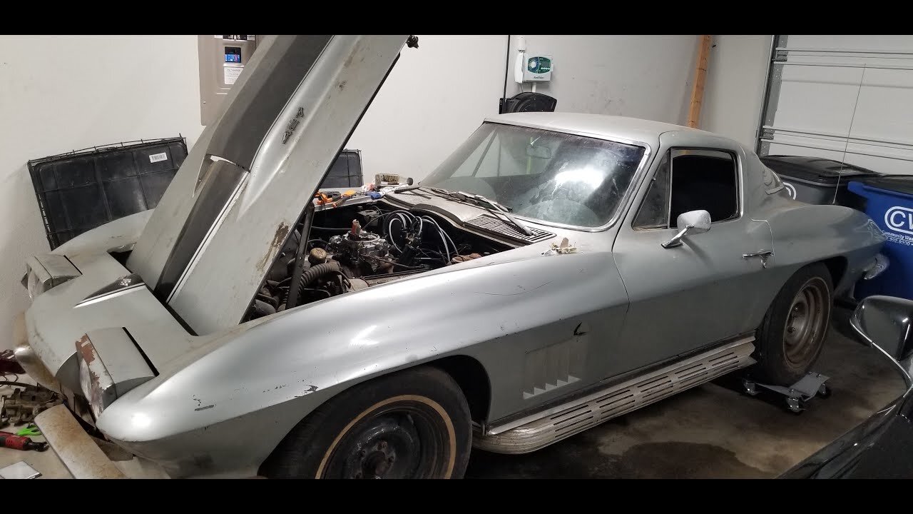 Marine Vet - Barn Find 1967 Corvette Restomod - What are my plans? - Episode 3
