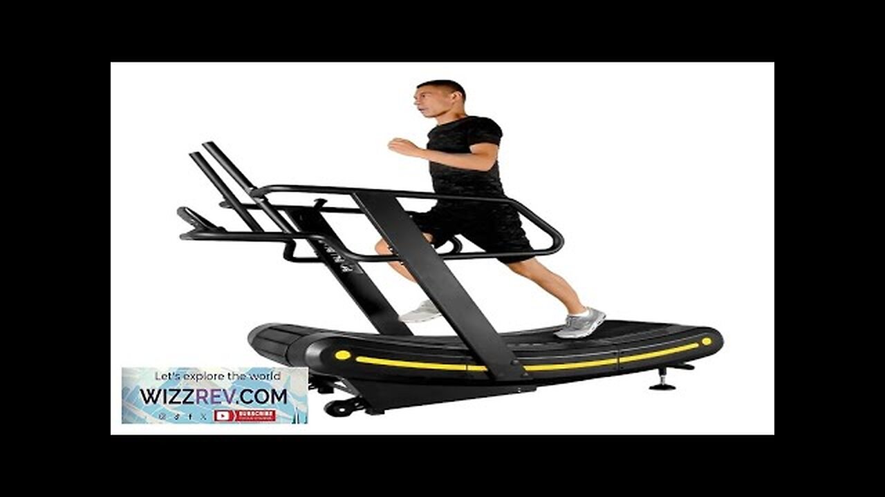 Fast Running Machine 2024 Hot Selling Non powered Mechanical Running Machine Motorized Gym ...