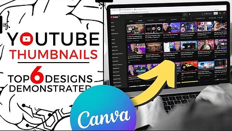 YouTube Video Thumbnail Design - Canva Tutorial for Beginner