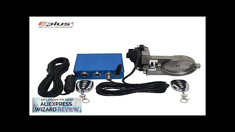 EPLUS Car Exhaust Pipe Electronic Valve Kit Universal Multi-angle Mode 51 63 Review