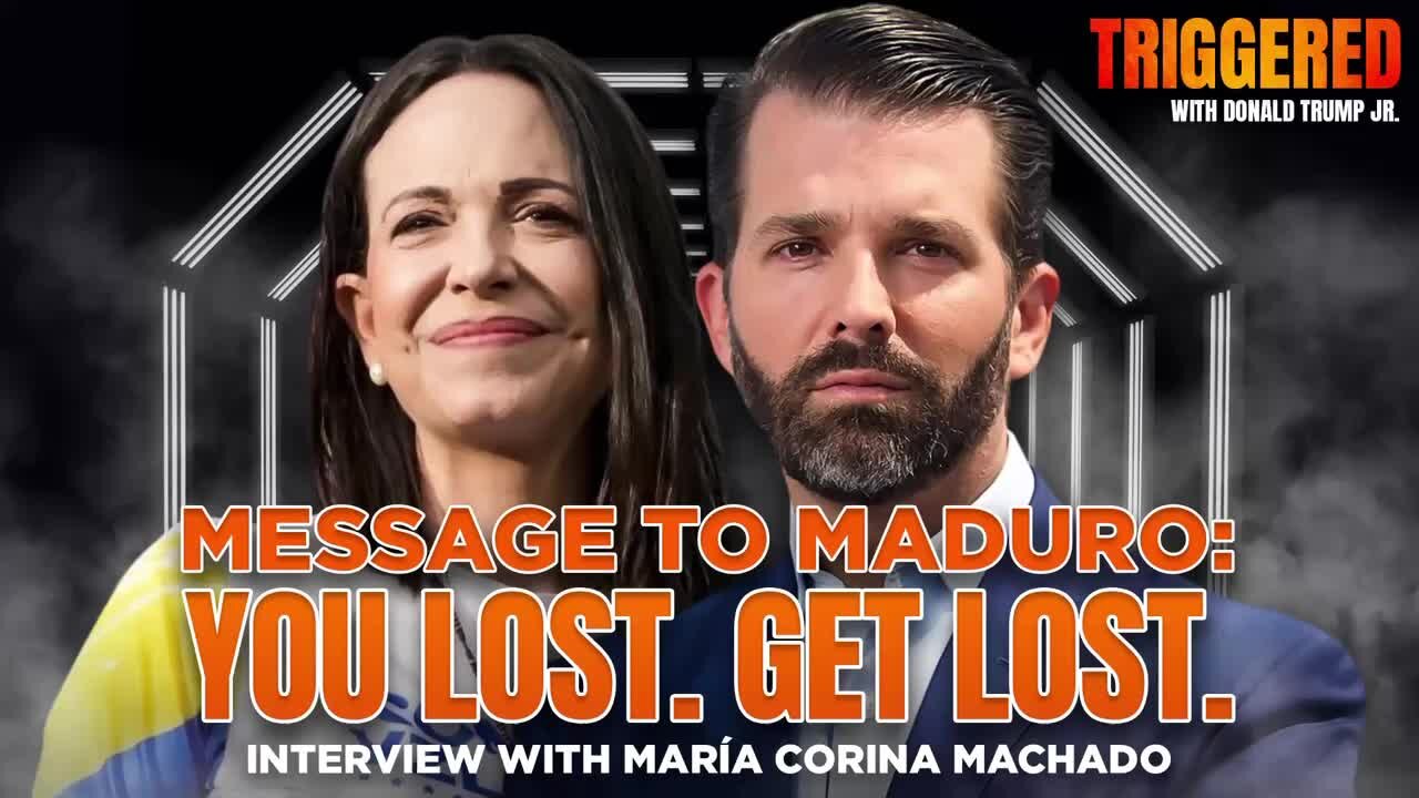 BREAKING NEWS: My Father Revokes Biden-Maduro Oil License, LIVE with Maria Corina Machado | Triggered Ep.220