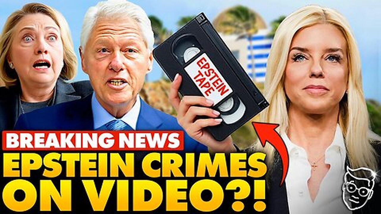 DARK Epstein Secrets Are 'All ON TAPE', To Be RELEASED by Kash & Pam Bondi- 'He Recorded EVERYTHING'