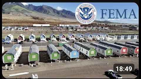 ALOHA! WELCOME TO YOUR NEW PRISON CAMP HOME! MAUI D.E.W VICTIMS GET THEIR NEW FEMA CELLS!