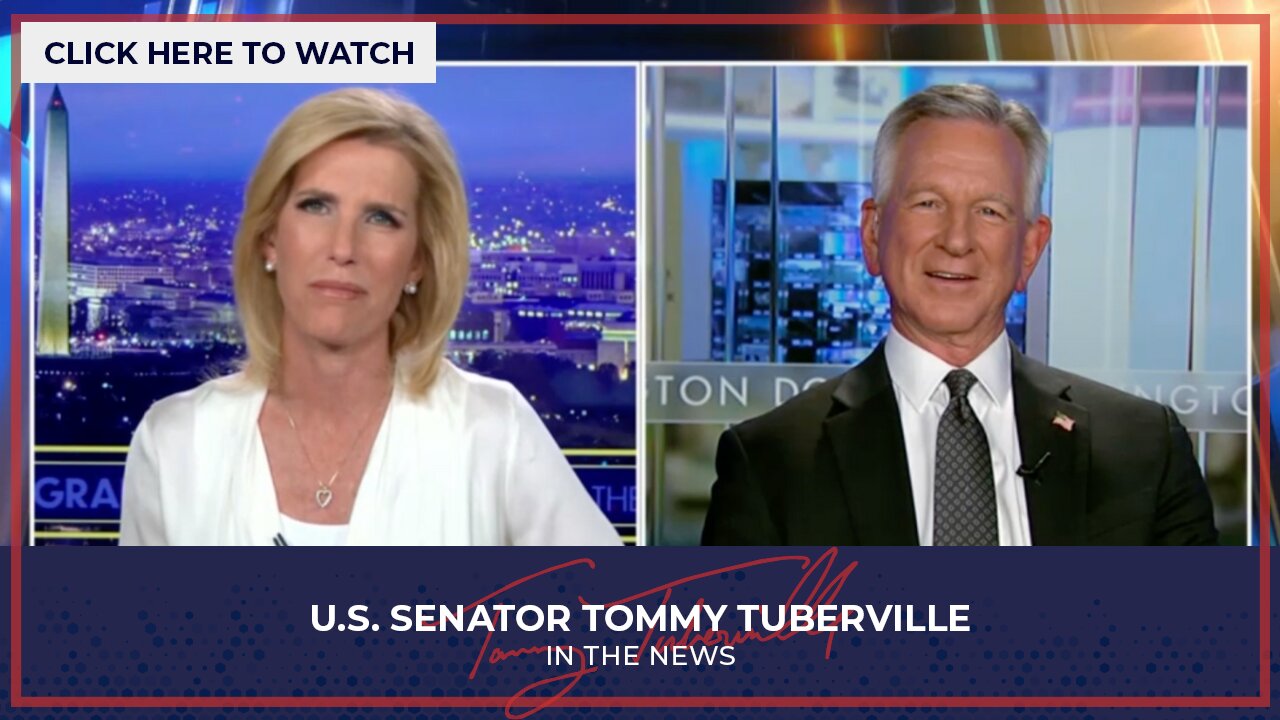 Senator Tuberville Joins Ingraham Angle to Discuss Budget Framework