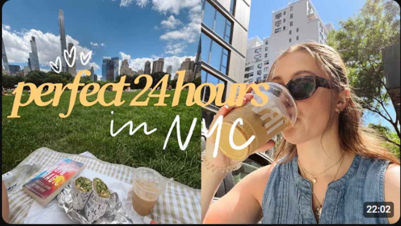my perfect 24 hours (living alone) in NYC