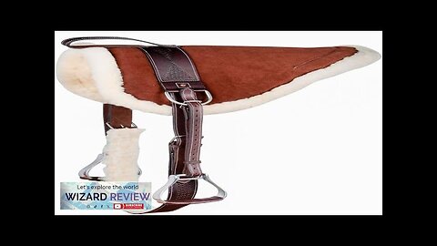 NEW WESTERN ENGLISH HORSE RIDING BAREBACK PAD PREMIUM TREELESS SADDLE LEATHER STIRRUPS Review