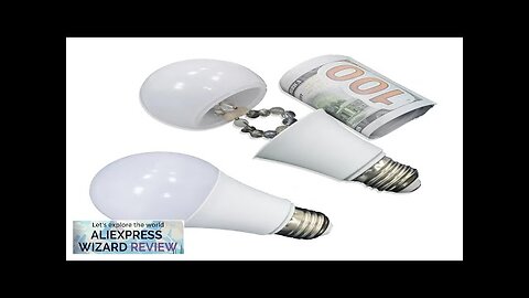 Sight Secret Light Bulb Home Diversion Stash Can Safe Container Hiding Spot Review