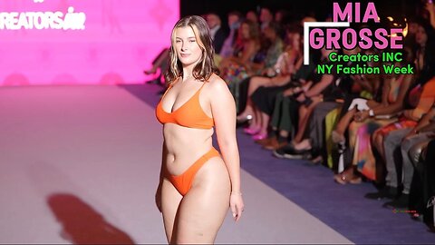 Fashion Model Mia Grosse Creators INC New York Fashion Week