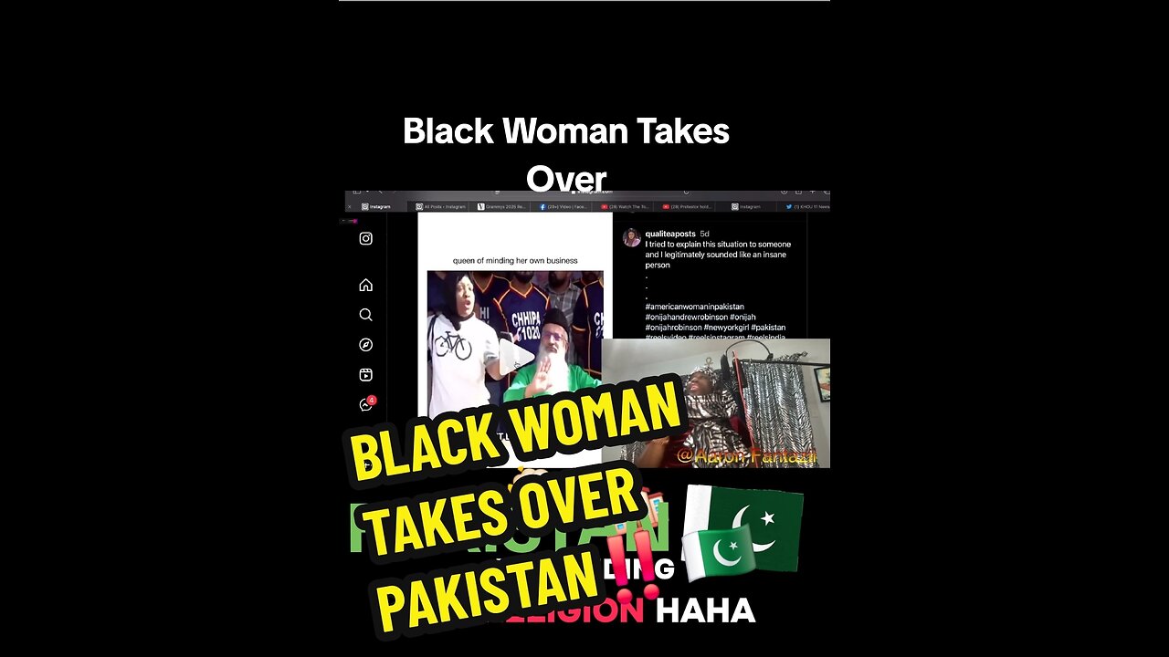 #Blackwoman taking over #Pakistan. .Comment your thoughts‼️#shorts