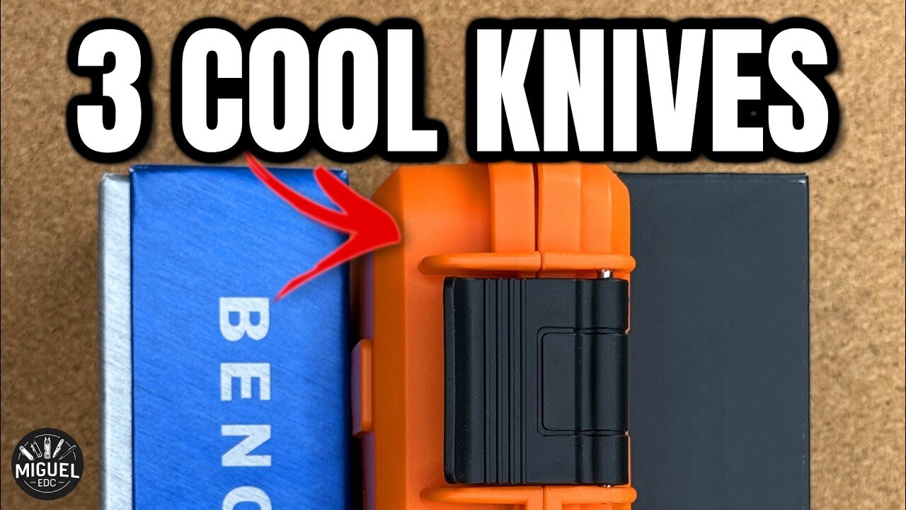 3 Very Cool EDC Knives You'll Want For Yourself!