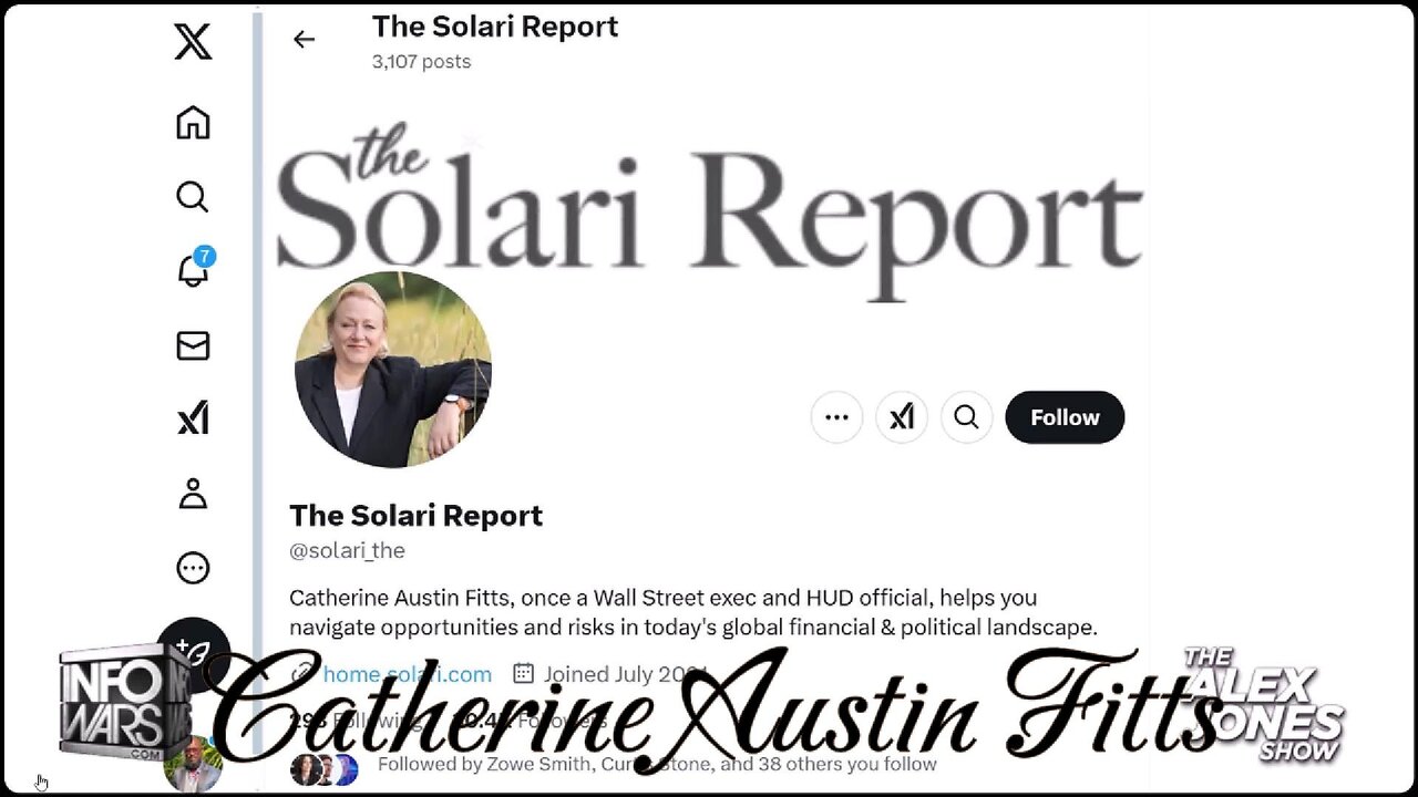 Solari Report - Catherine Austin Fitts - Dark Money