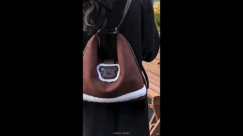 Chic Shearling Backpack for Women | Stylish Teddy Bear Backpack | Cozy and Trendy Everyday Bag