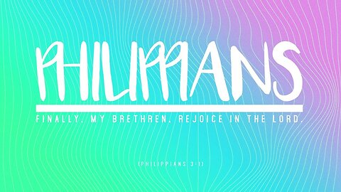 Philippians 4 // Being Anxious