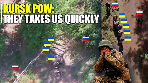 Kursk POW began to overflow taken by Russian soldiers