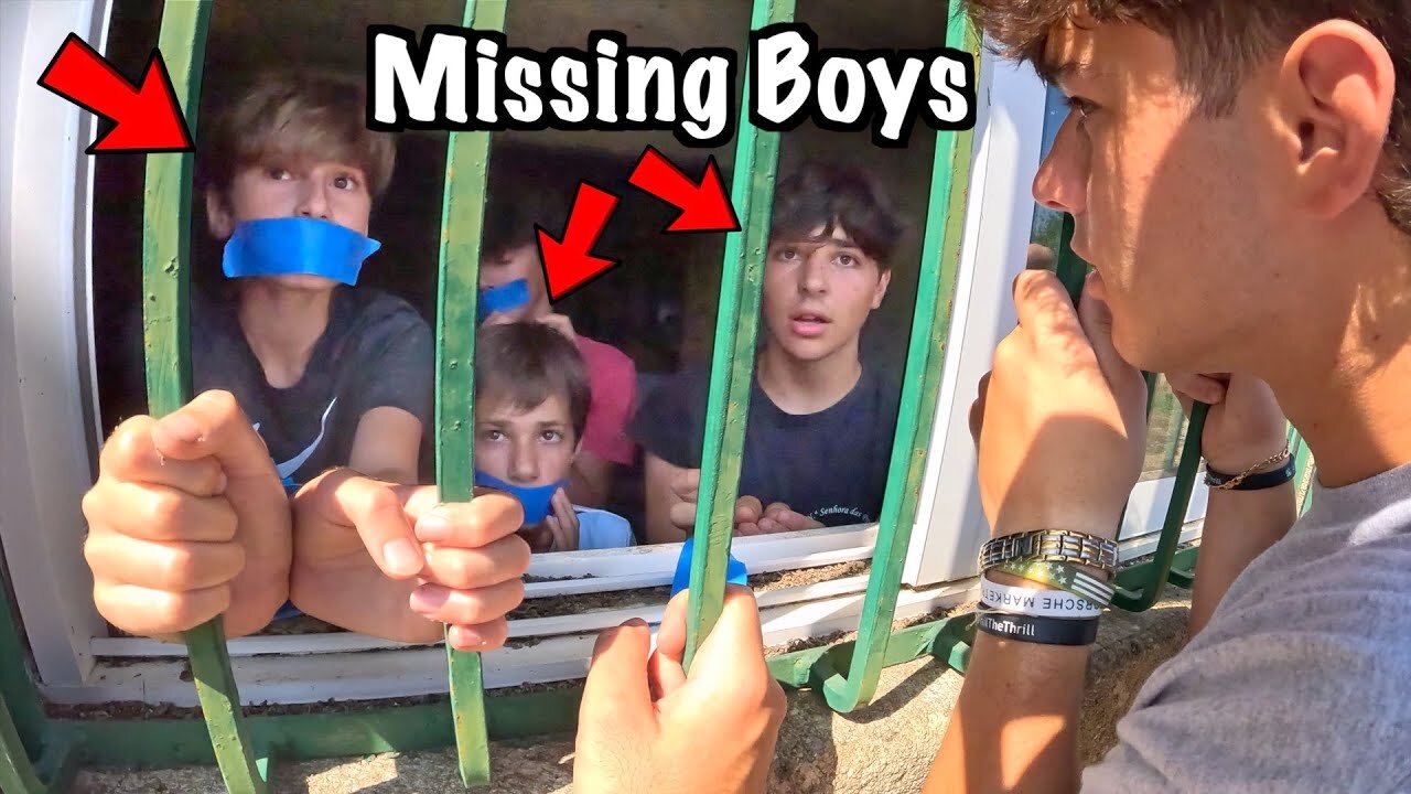 Heart-Stopping Rescue: Missing Boys Found Locked in a Garage Call 911 for Help"