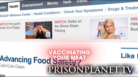 Alex Jones: Globalists Vaccinating Your Meat - 7/29/10