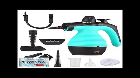 Handheld Steam Cleaning Machine 1050W High Temperature Steamer 3.0 bar Pressure 2-Minute Review