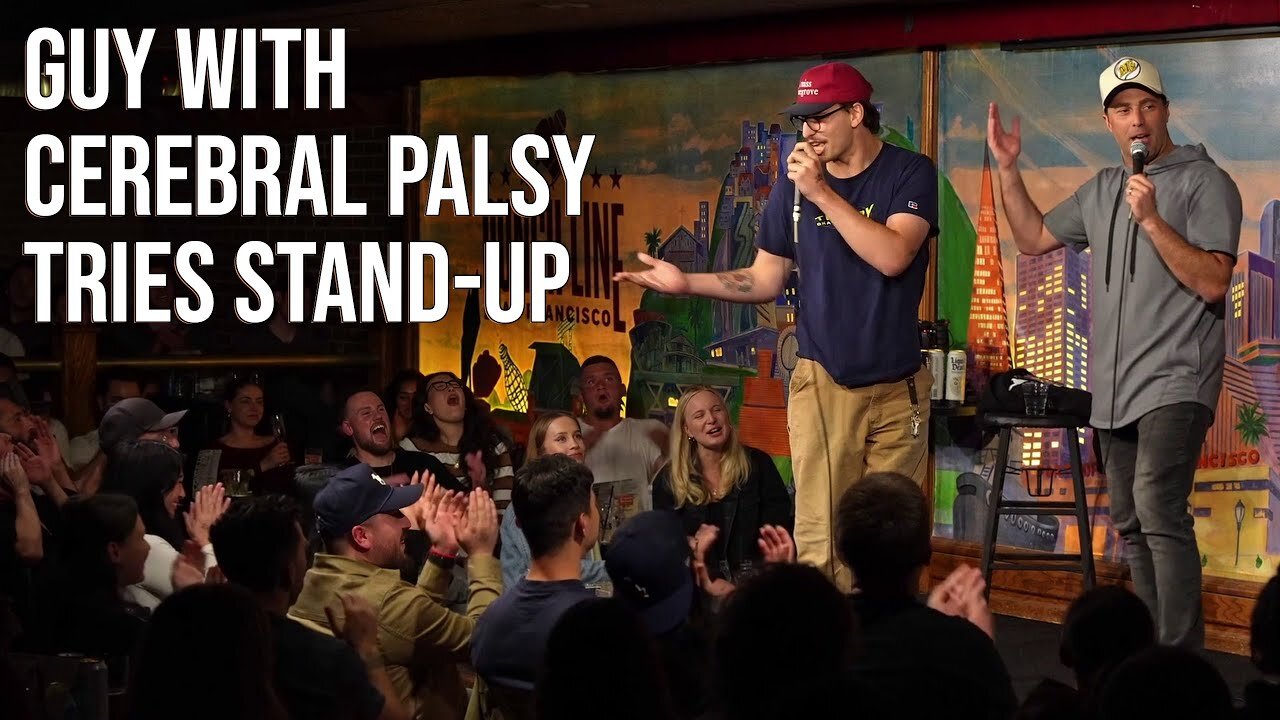 Guy With Cerebral Palsy Tries Standup | Adam Ray Comedy