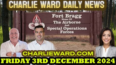 CHARLIE WARD DAILY NEWS WITH PAUL BROOKER & WARREN THORNTON FRIDAY 3RD JANUARY 2024