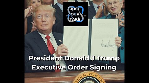 LIVE - Executive Order Signing Ceremony