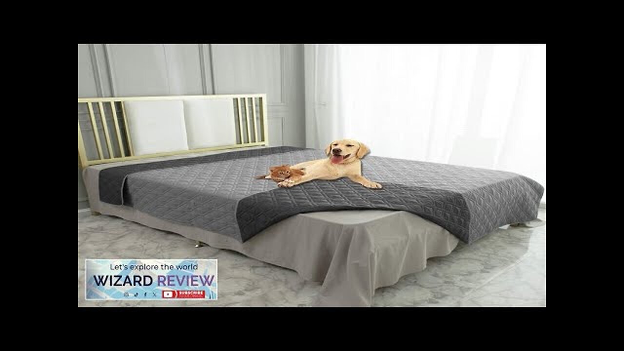 Ameritex Waterproof Dog Bed Cover Pet Blanket for Furniture Bed Couch Sofa Review