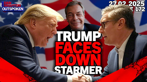 🚨LIVE! DONALD TRUMP FACES DOWN SLIPPERY STARMER AT WHITE HOUSE AS NIGEL FARAGE RUSSIA SLURS GROW 🚨