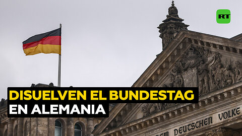 Presidente de Alemania disuelve el Bundestag