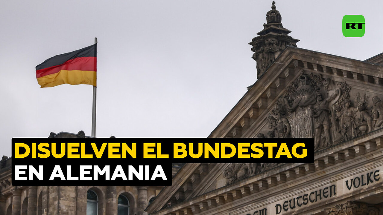 Presidente de Alemania disuelve el Bundestag