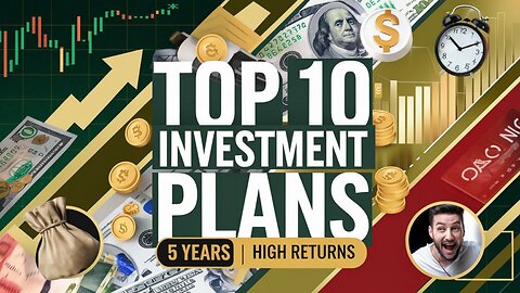 "Top 10 Investment Plans for 5 Years with High Returns | Investment Ideas for beginners | Finance💰📈"