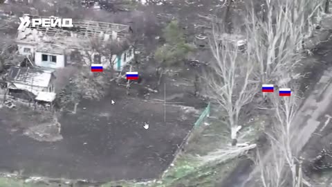 Drone Strikes Demolish House Full of Russian Soldiers