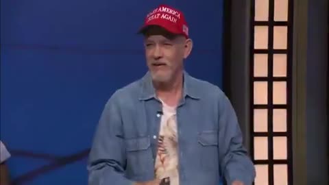 Tom Hanks plays Racist MAGA voter who does not want to shake a Black man's hand on SNL skit