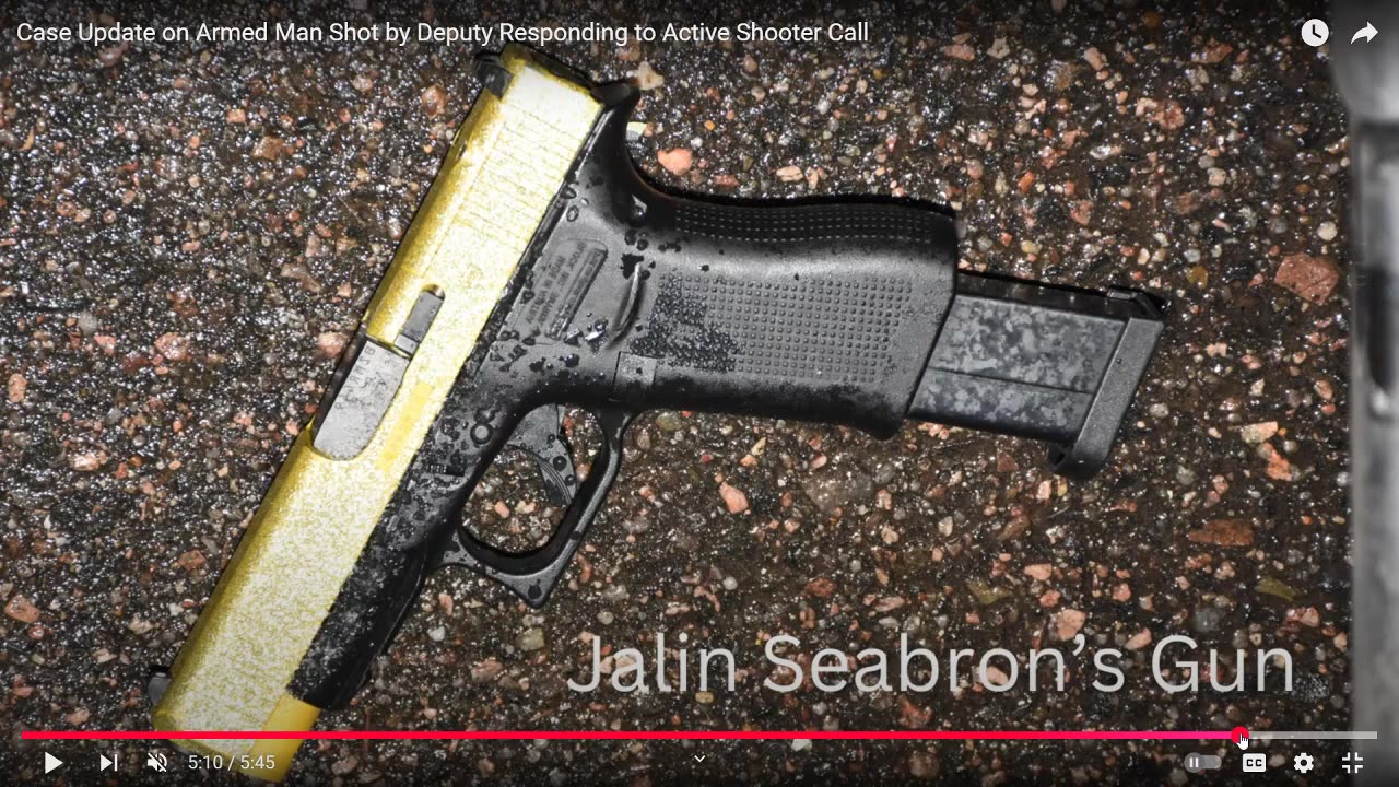 Douglass County Sheriff Officer Involved Shooting of Jalin Seabron