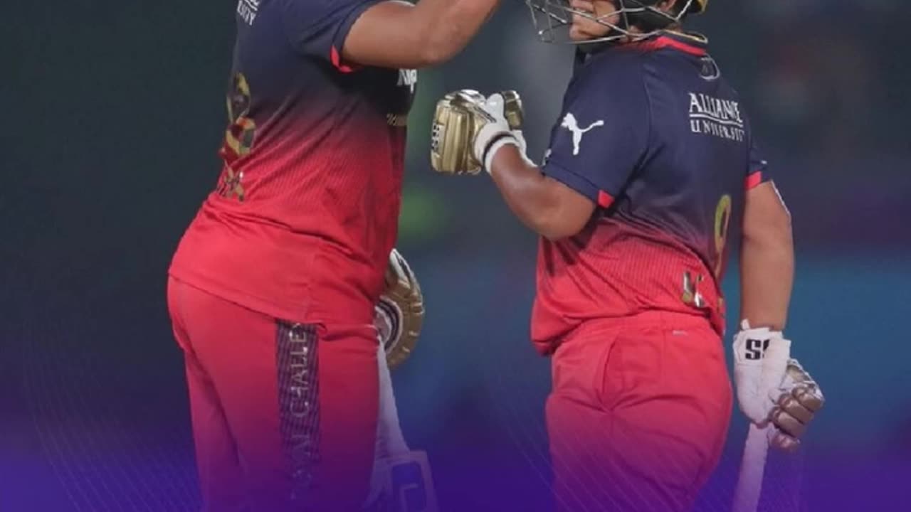 RCBW defeated DCW by 8 wickets in the 4th Match of Tata WPL 2025