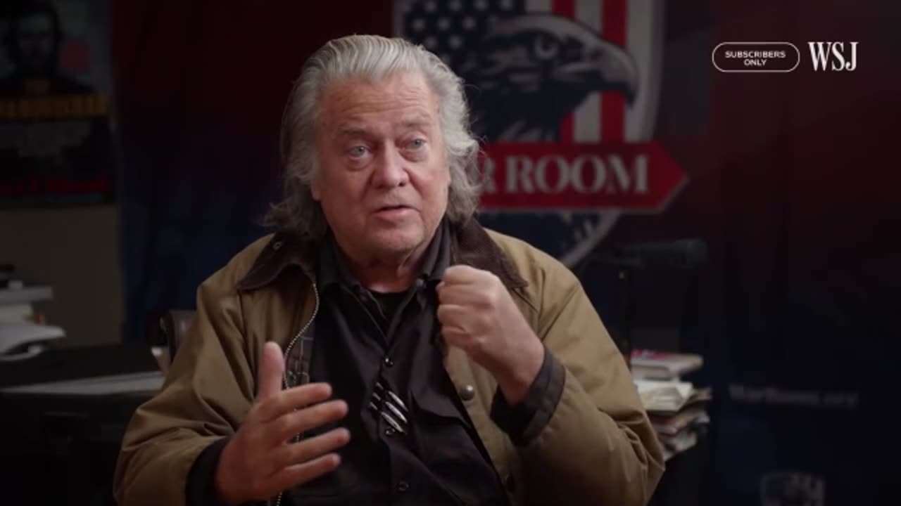 Steve Bannon & WSJ: on Trump’s Executive Orders, Musk’s DOGE and RFK Jr ...