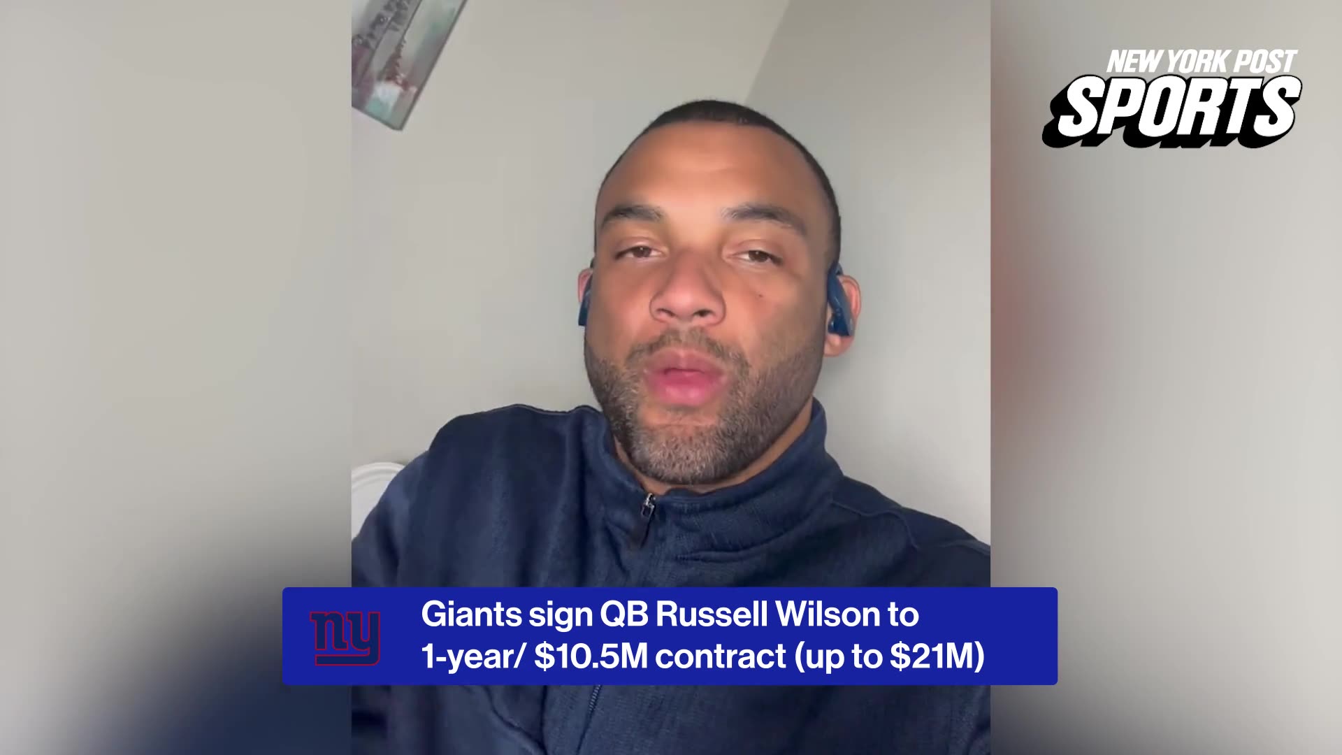 NY Post's Paul Schwartz & Brandon London breakdown Giants signing Russell Wilson