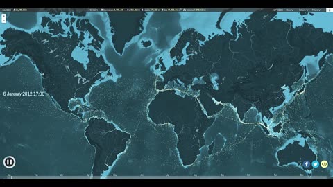 Global Shipping Map and Data