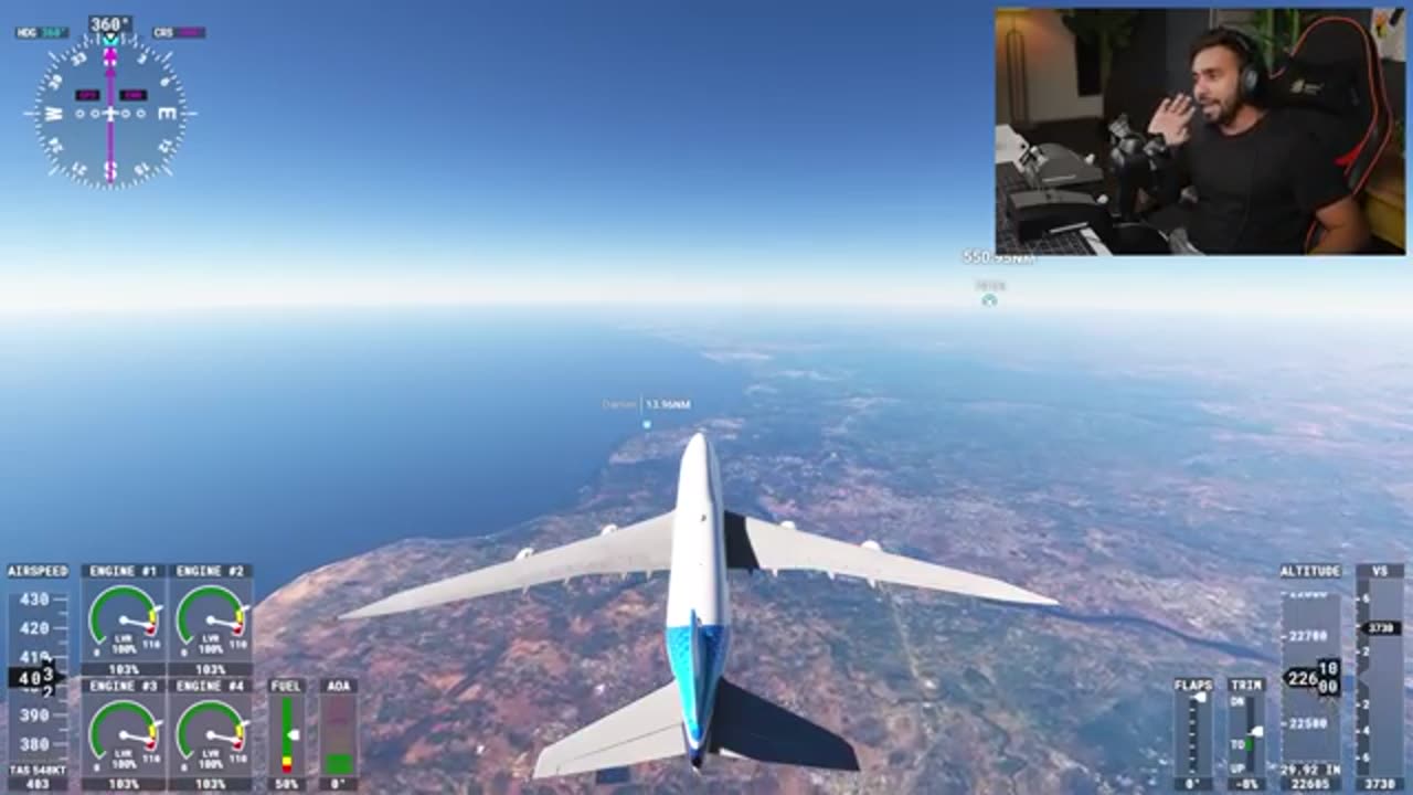 I TRIED FLIGHT SIMULATOR