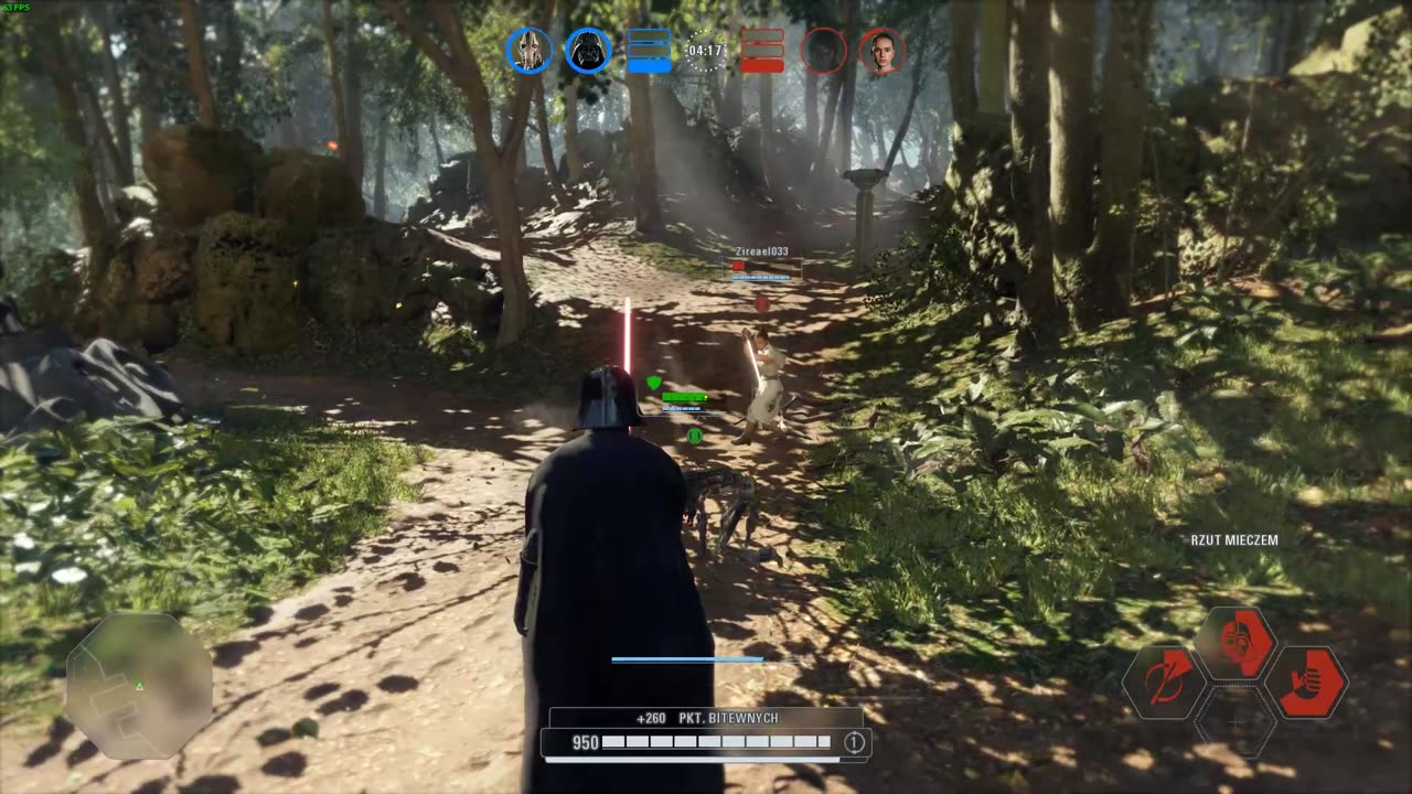 Star Wars Battlefront 2 Rakowy Gejplej Zmagania Bohaterów #1121 spocone pipki i wymęczony win