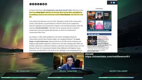Matthew North | Kosherservative Controlled Opposition Mormonism Judaism